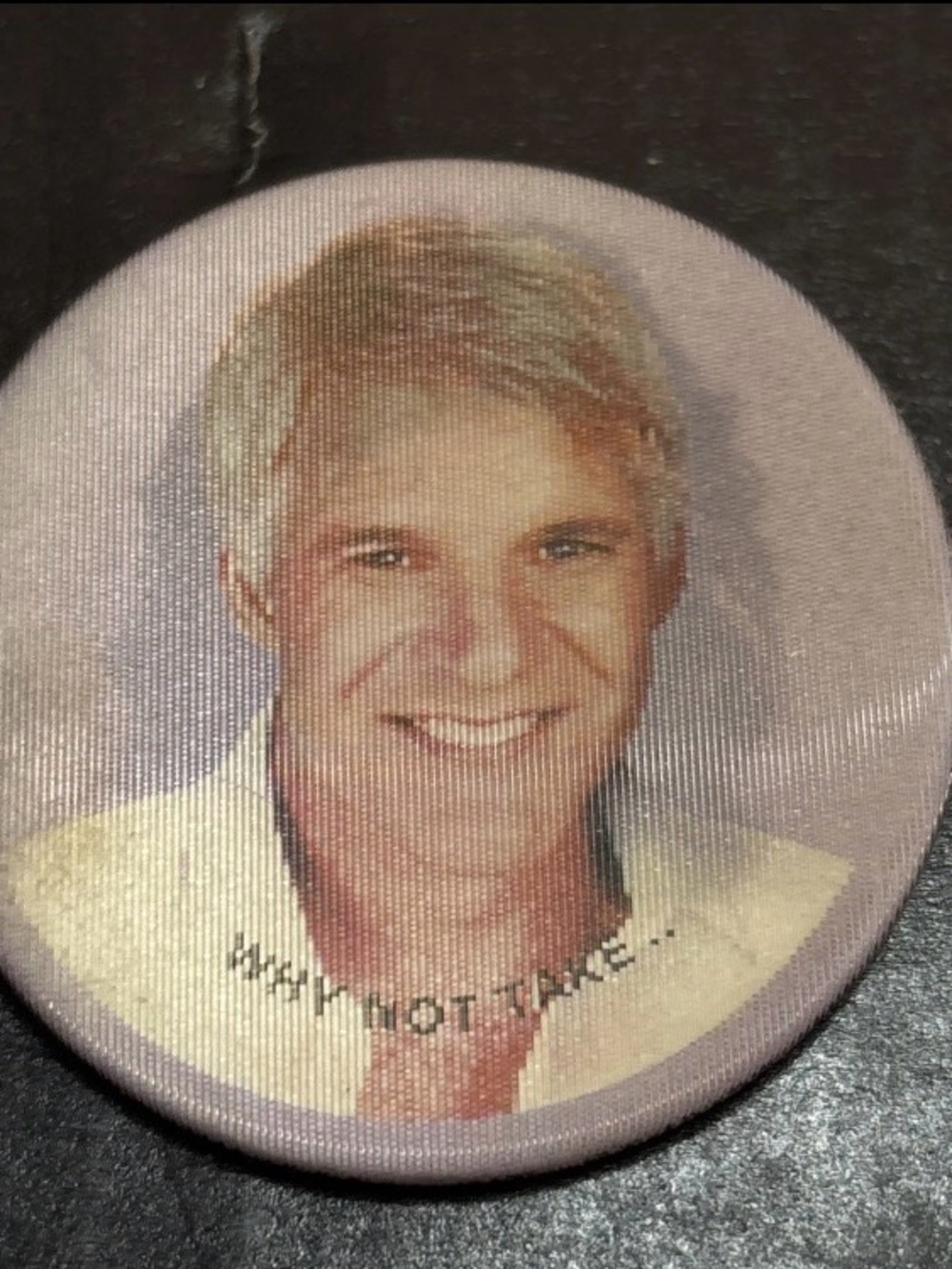 All of Me 1984 Steve Martin Lily Tomlin Hologram Lenticular Pinback Button 2.25"